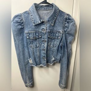 Shein Crop Jean Jacket